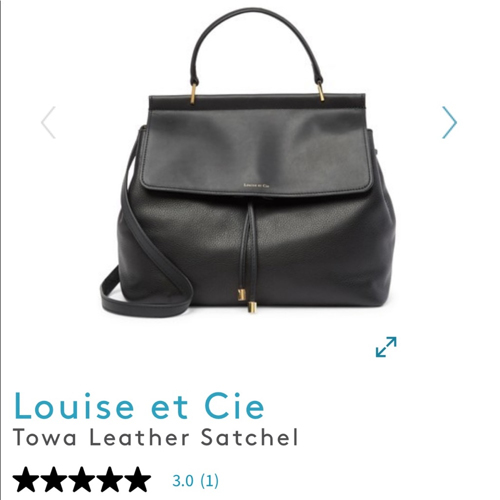 Louise et Cie Towa leather satchel